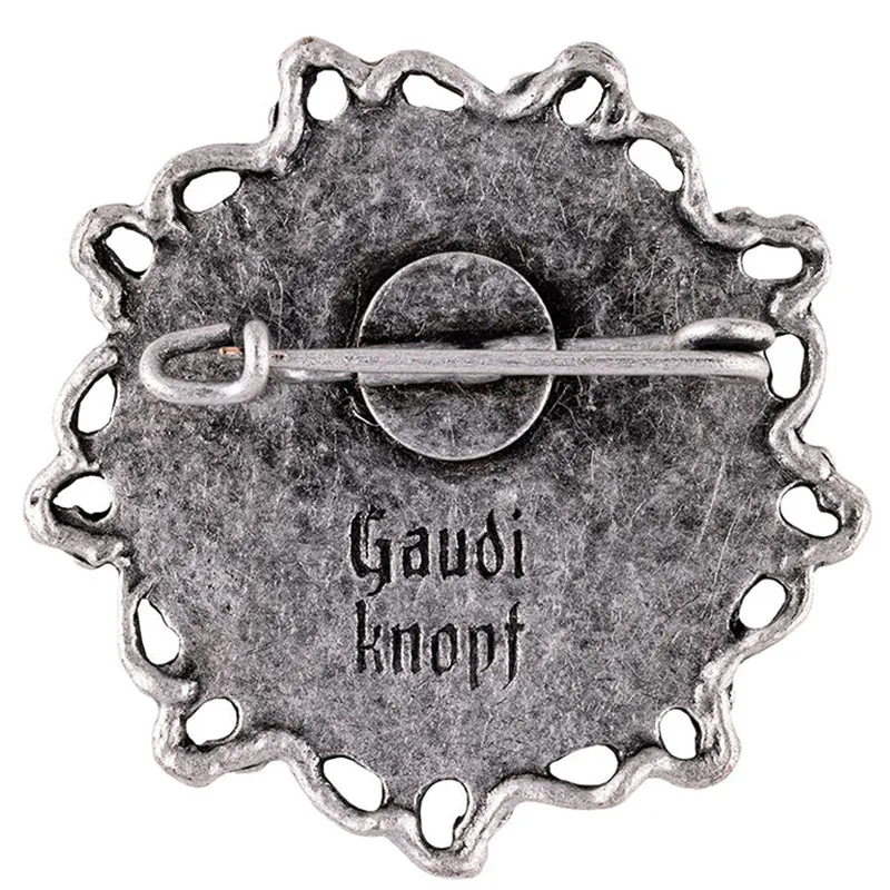 Gaudiknopf Anstecker Ois echt