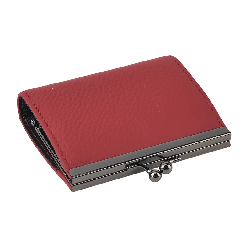 Echtleder-Kartenetui mit RFID-Schutz, 12 Kartenfächern und Bügelverschluss, 10x3x8cm, Hellgrün