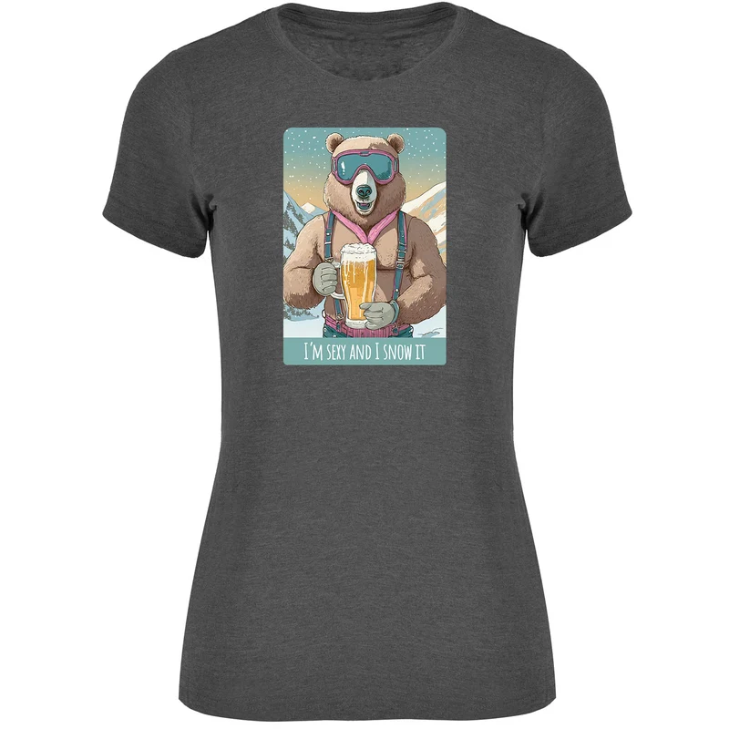 I´m sexy and I snow it Damen Tshirt