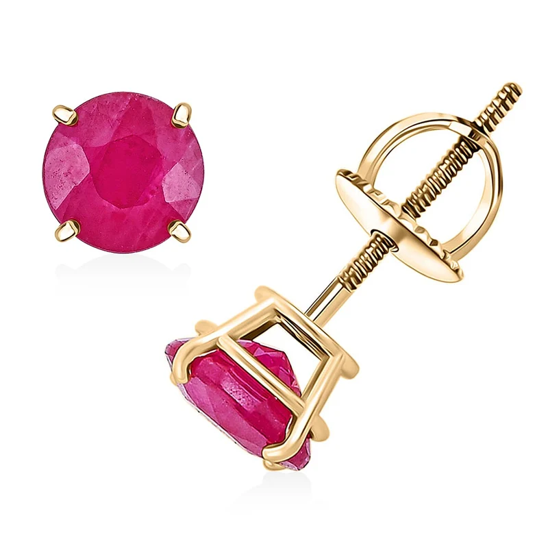 LUXORO AAA Burmesischer Rubin Ohrringe 585 Gold (8-13 Werktage Lieferzeit) ca. 2,00 ct.