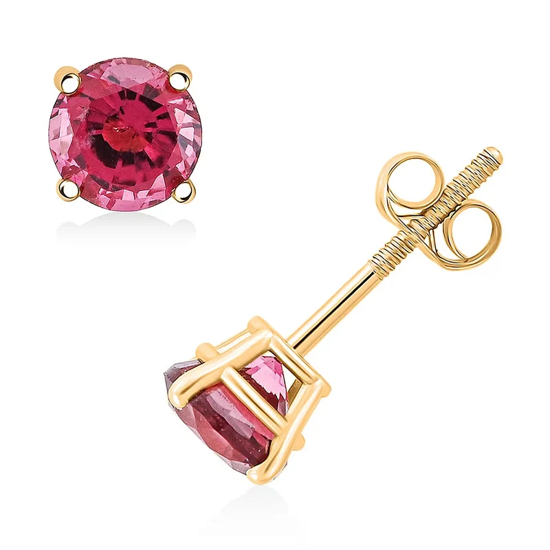 LUXORO AAA Rubellit Ohrringe 585 Gold (8-13 Werktage Lieferzeit) ca. 1,10 ct.