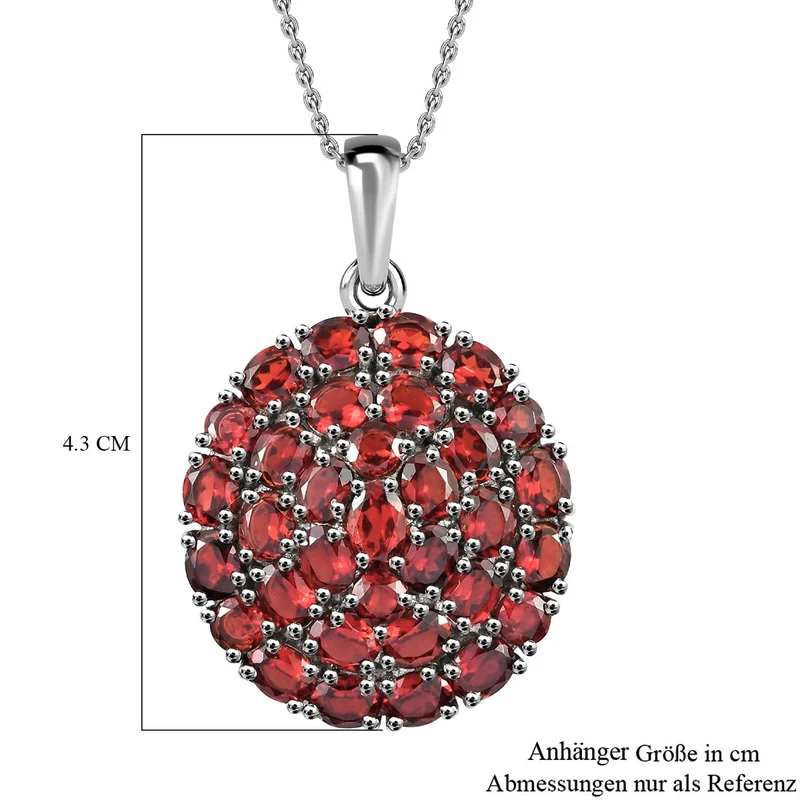 Afrikanischer Amethyst, Anhänger mit Kette, Edelstahl, ca. 10.82 ct