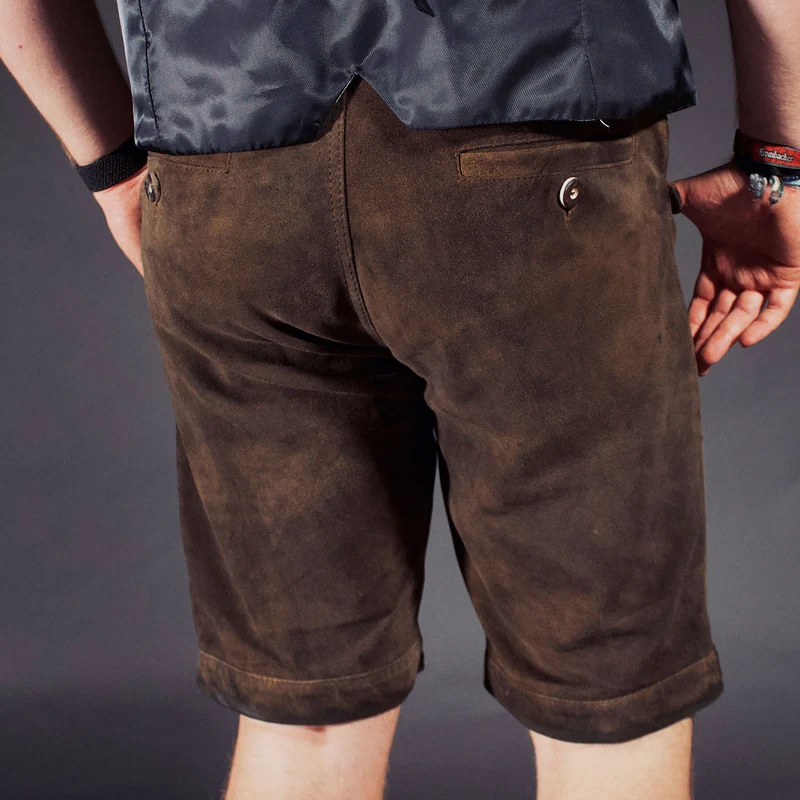 Datschi Trachten Lederhose Ludwig 2 Braun