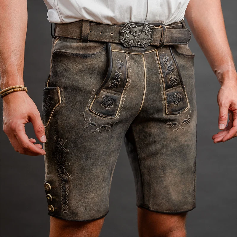 Datschi Trachten Lederhose Herbert Coffee Antik