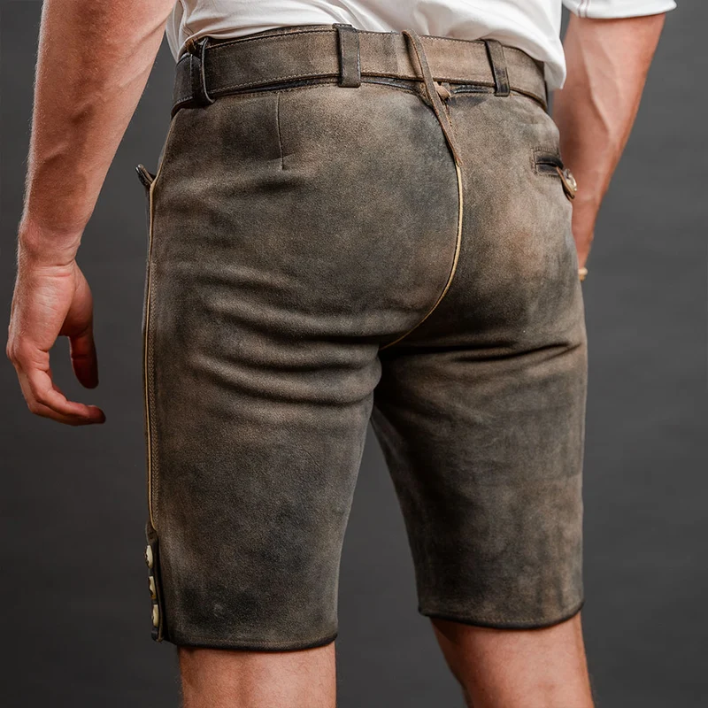 Datschi Trachten Lederhose Herbert Coffee Antik