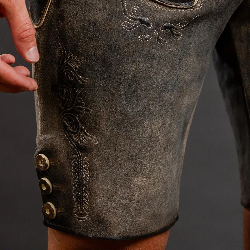 Datschi Trachten Lederhose Herbert Coffee Antik