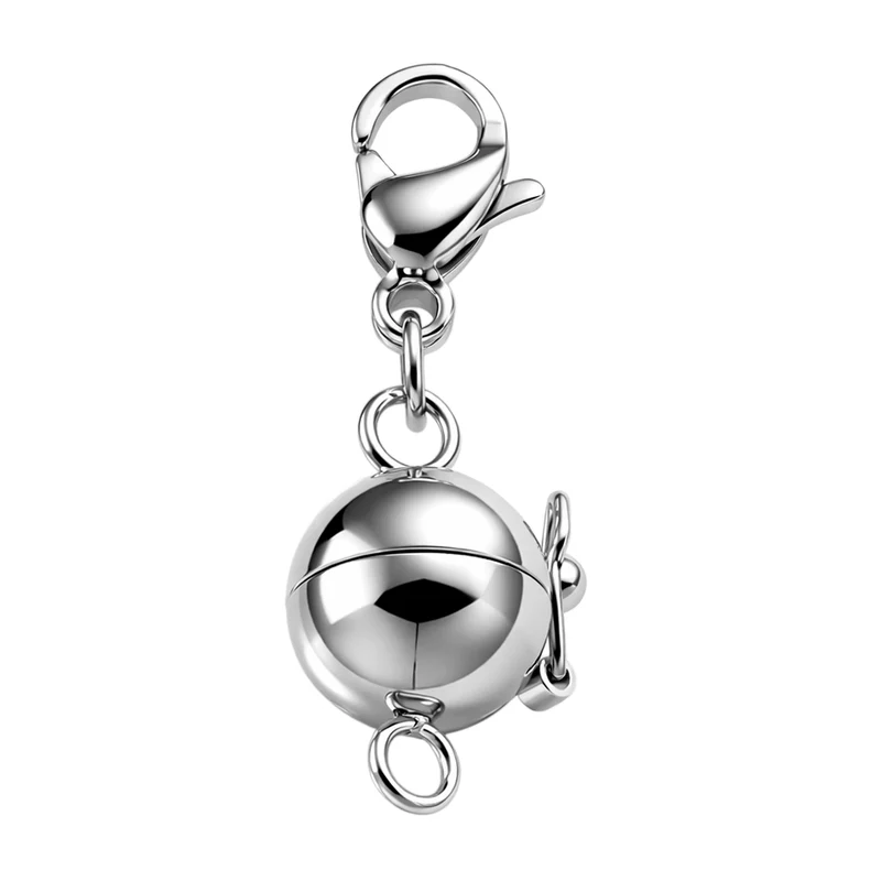 2er Set - 316L Edelstahl Magnetschließen ca. 3,00g, Bicolor