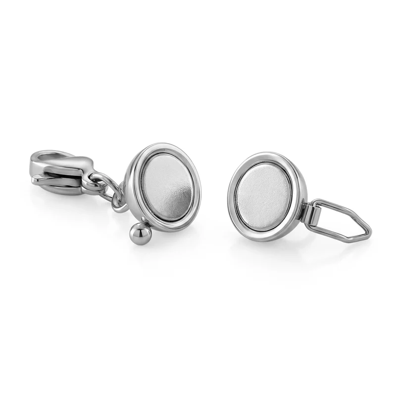 2er Set - 316L Edelstahl Magnetschließen ca. 3,00g, Bicolor
