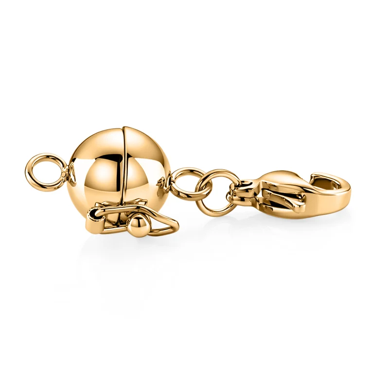 2er Set - 316L Edelstahl Magnetschließen ca. 3,00g, Bicolor