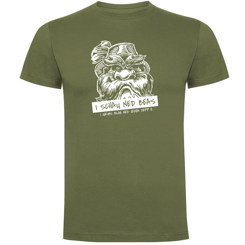 I schau ned beas Herren T-shirt