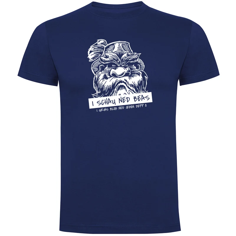 I schau ned beas Herren T-shirt