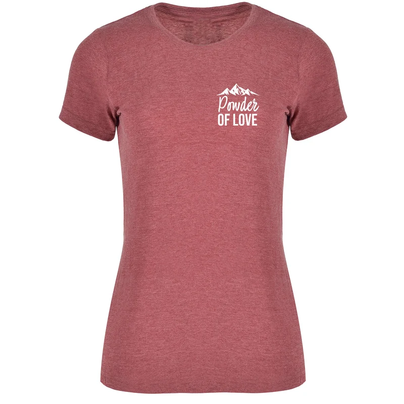 Powder of Love Minilogo Damen Tshirt
