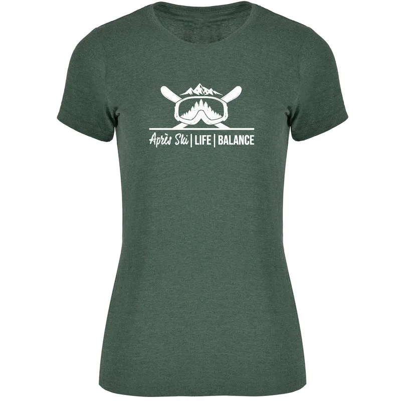 Apres Ski Life Balance Tshirt Damen