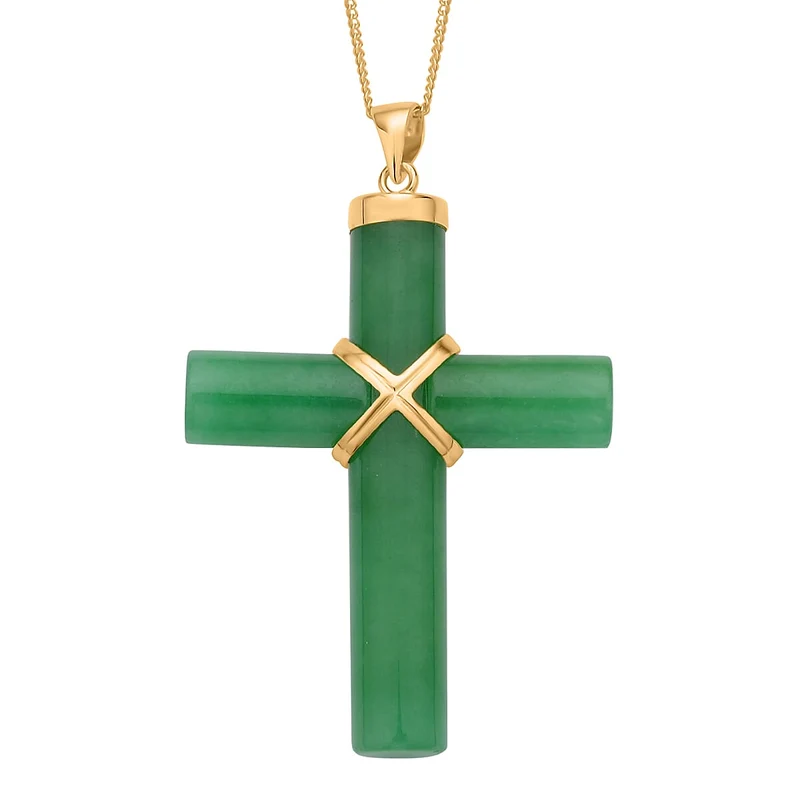 Grüne Jade Schmuckset ca. 45 cm 925 Silber Gold, 925 Silber Vergoldet ca. 52,00 ct.