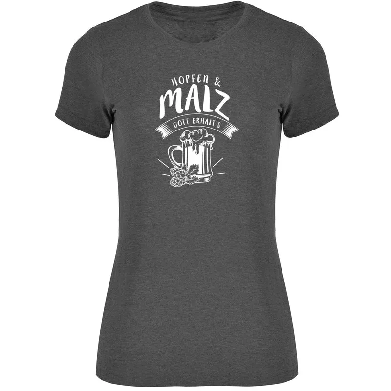 Hopfen und Malz Damen T-shirt