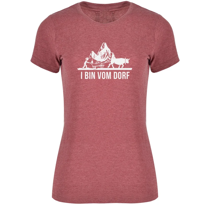I bin vom Dorf Damen T-shirt