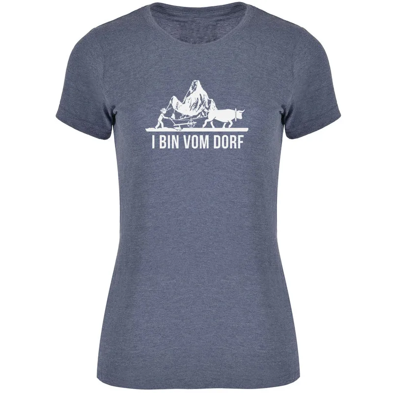 I bin vom Dorf Damen T-shirt
