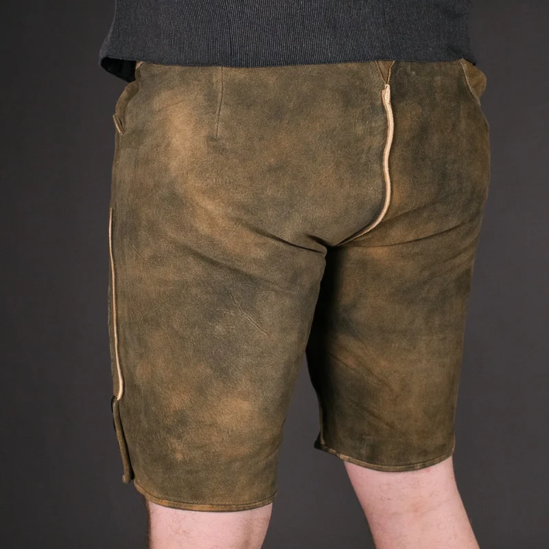 Datschi Trachten Lederhose Matthias Braun Grün