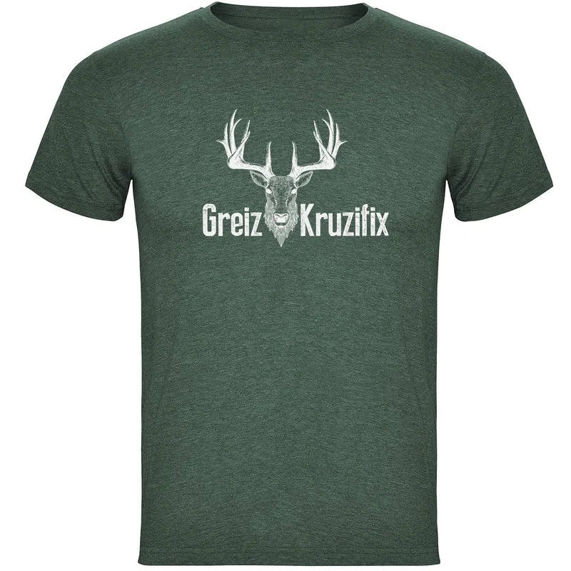 Greiz Kruzifix Herren T-shirt