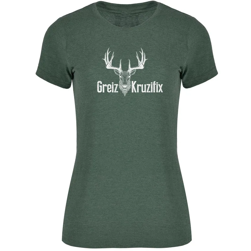 Greiz Kruzifix Damen T-shirt