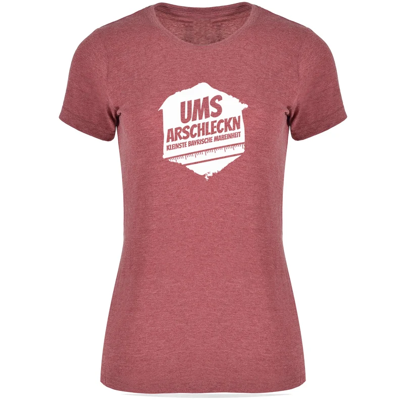 Ums Arschleckn Damen T-shirt
