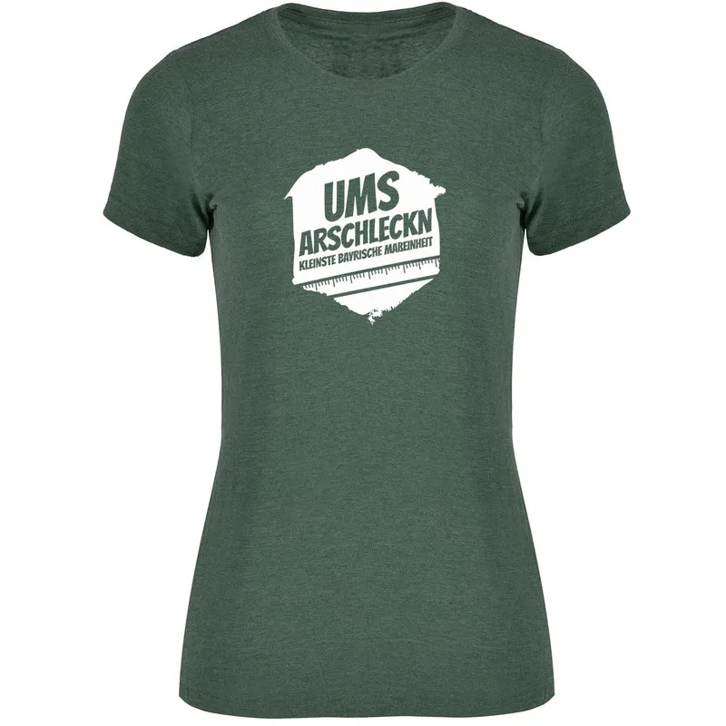 Ums Arschleckn Damen T-shirt
