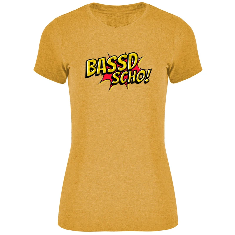 Bassd scho Damen Tshirt