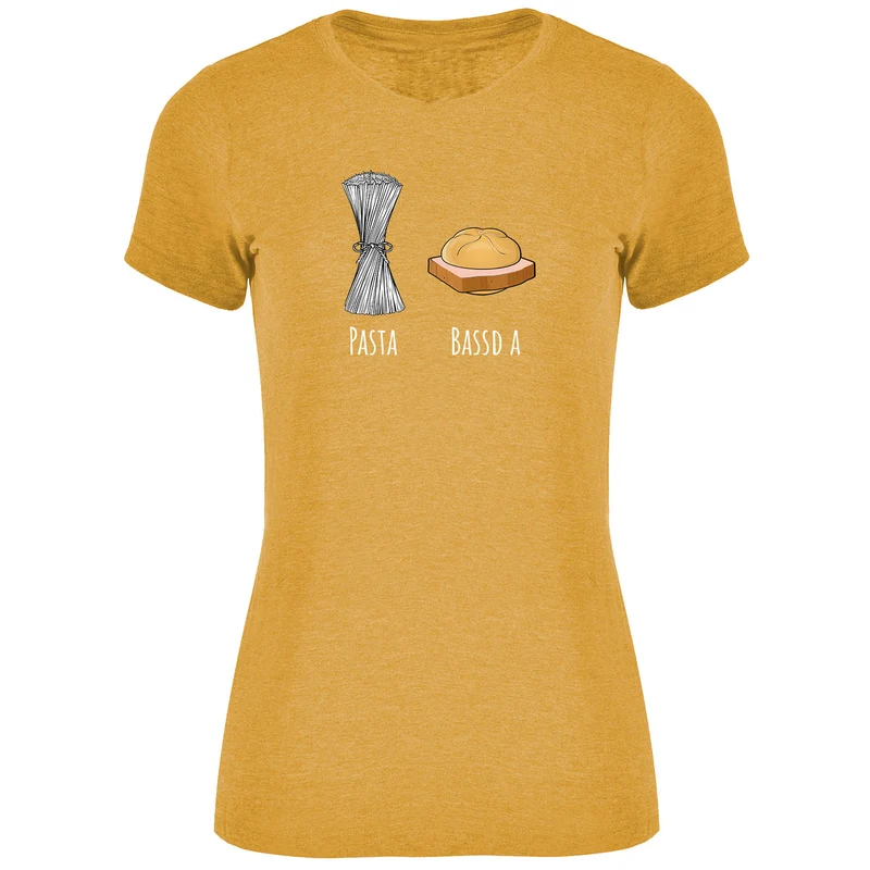 Pasta - Bassd a Leberkas Damen Tshirt