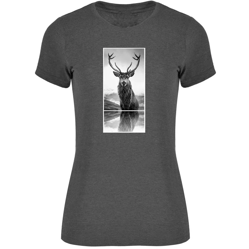 Hirsch Damen Tshirt
