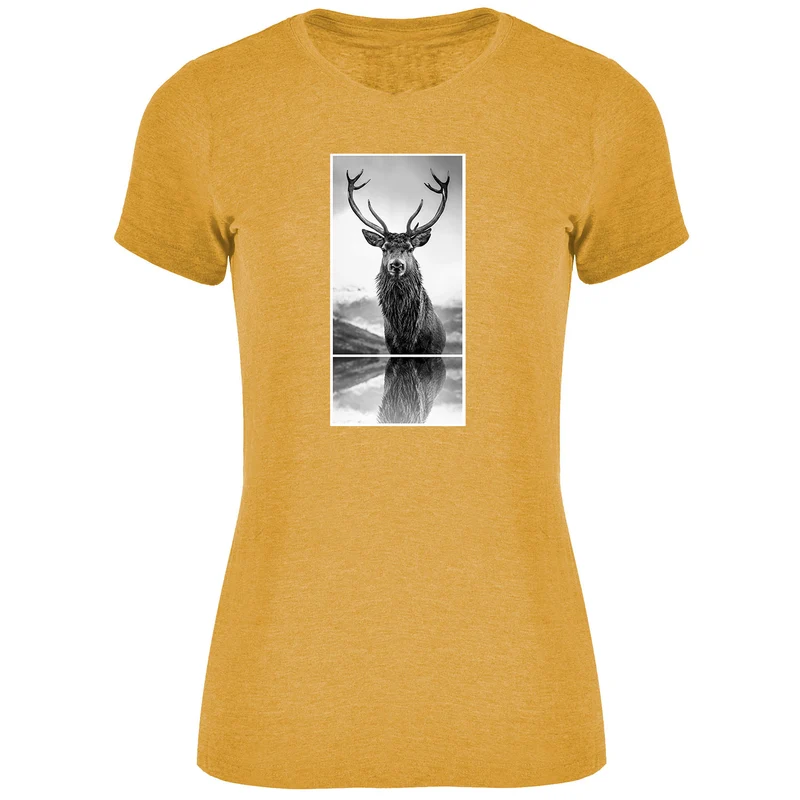 Hirsch Damen Tshirt