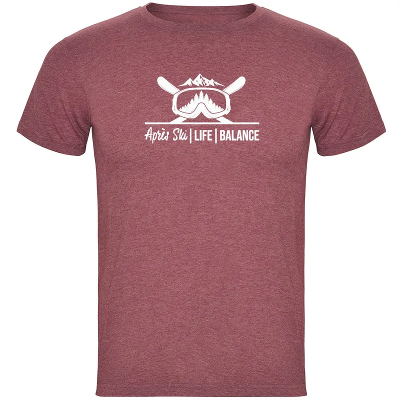 Apres Ski Life Balance Herren Tshirt