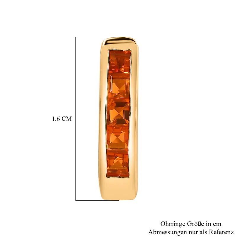 AA Salamanca Feueropal Ohrringe 925 Silber rhodiniert ca. 0.75 ct