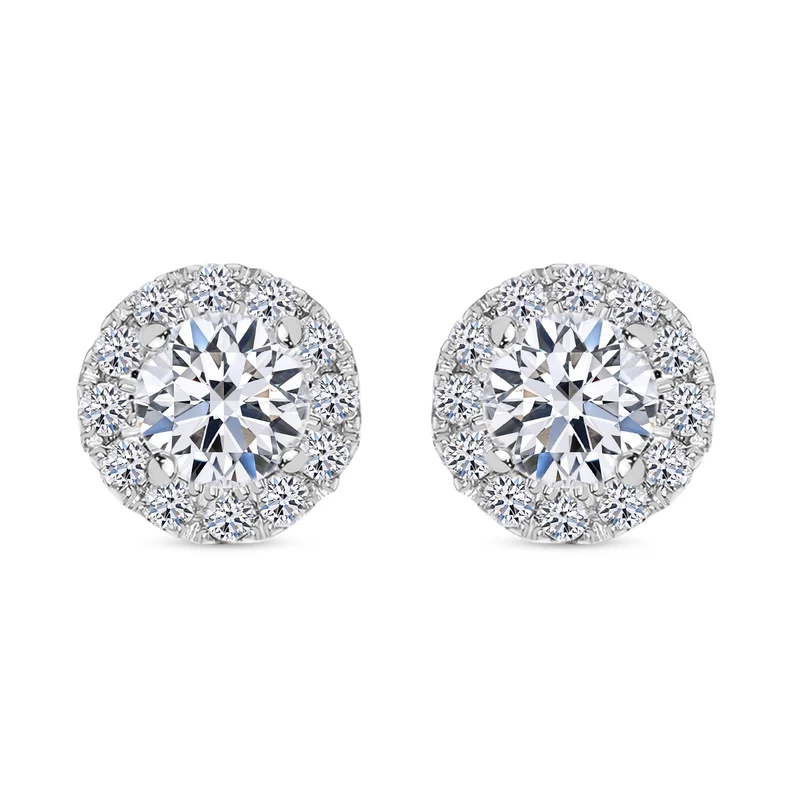 New York Kollektion - Weiße Diamant Ohrringe, SI G-H, 585 Gold ca. 1.00 ct