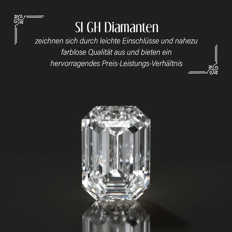 New York Kollektion - Weiße Diamant Ohrringe, SI G-H, 585 Gold ca. 1.00 ct