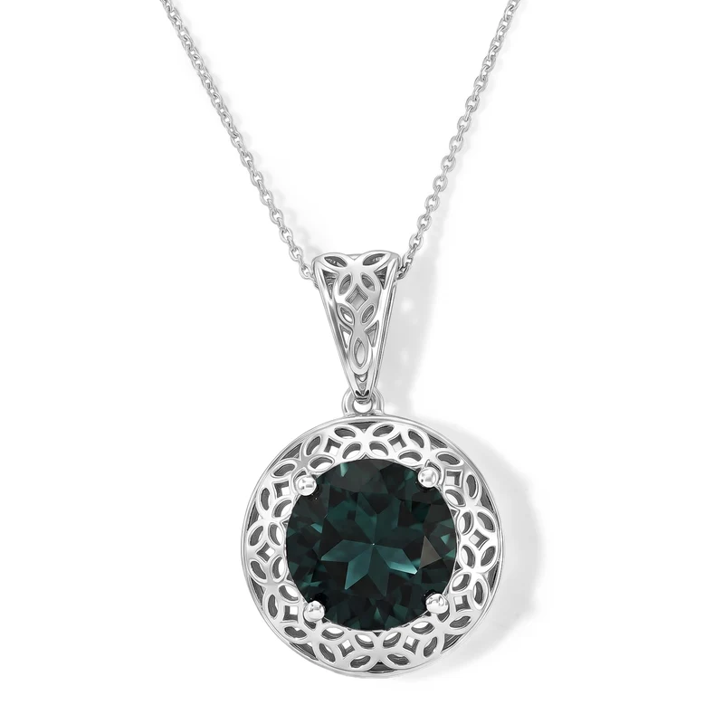 D'Joy Alexandrit Quarz Triplette Schmuckset ca. 50 cm 925 Silber Rhodiniert ca. 6.21 ct