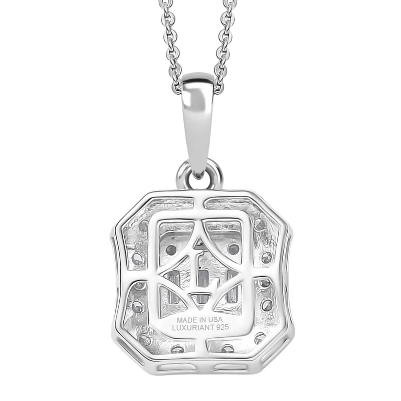 LUXURIANT DIAMOND - Lab Grown Diamant SI-GH Schmuckset (8-13 Werktage Lieferzeit) ca. 50 cm 925 Silber 750 Roségold vermeil ca. 0,52 ct.