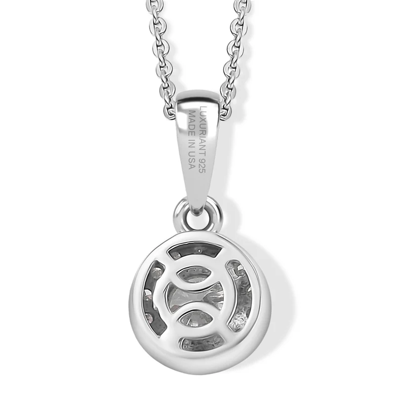 LUXURIANT DIAMOND - Lab Grown Diamant SI-GH Schmuckset (8-13 Werktage Lieferzeit) ca. 50 cm 925 Silber 750 Roségold vermeil ca. 0,50 ct.
