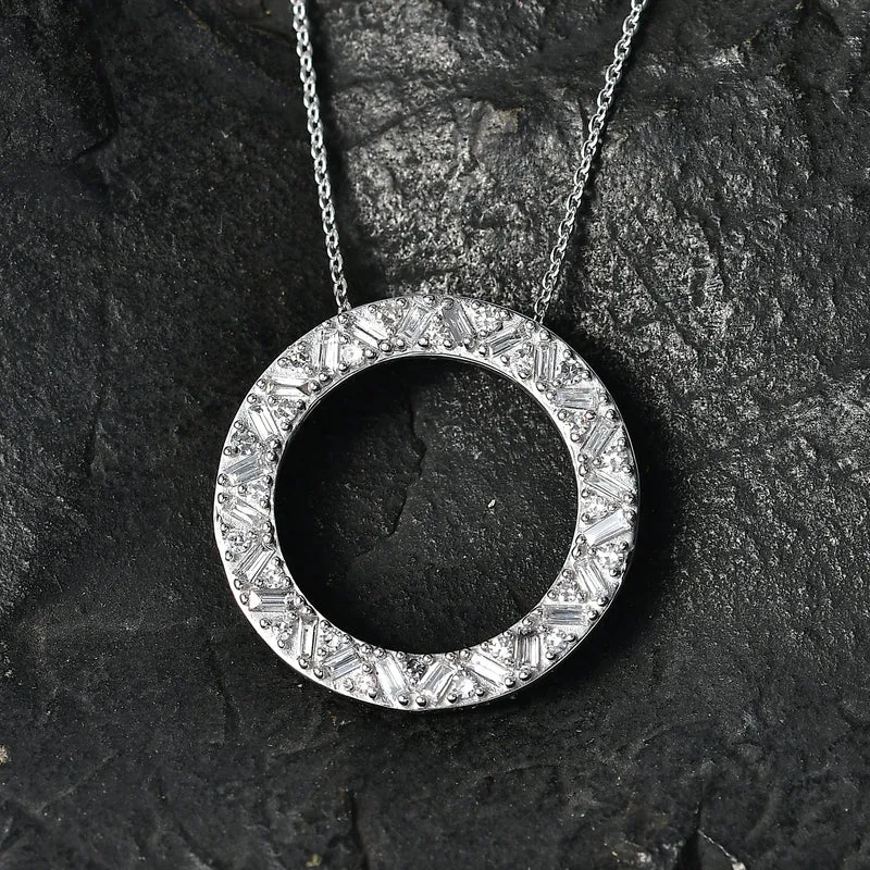 LUXURIANT DIAMOND - Lab Grown Diamant SI-GH Schmuckset (8-13 Werktage Lieferzeit) ca. 50 cm 925 Silber 750 Roségold vermeil ca. 1,01 ct.
