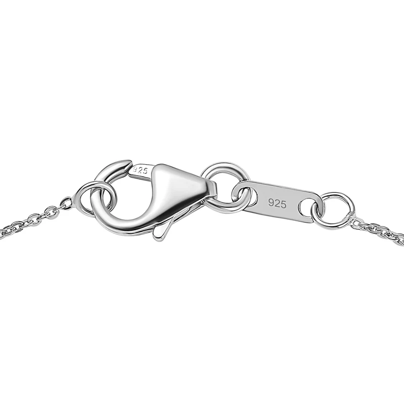LUXURIANT DIAMOND - Lab Grown Diamant SI-GH Schmuckset (8-13 Werktage Lieferzeit) ca. 50 cm 925 Silber 750 Roségold vermeil ca. 1,01 ct.