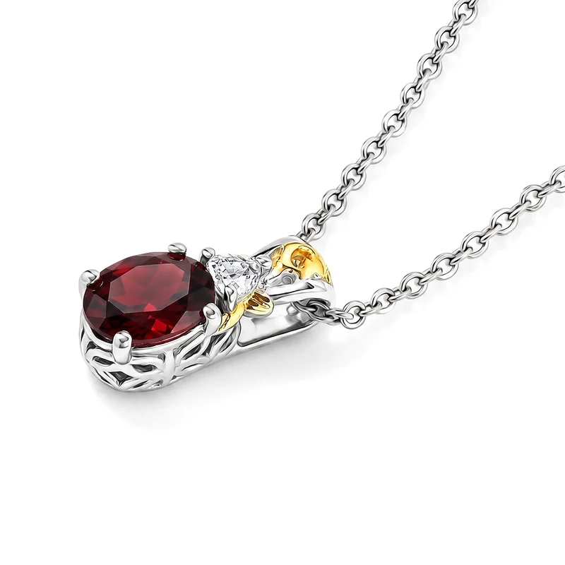 EVER TRUE Citrin Schmuckset ca. 50 cm (Größe 17) ca. 4,33 ct.