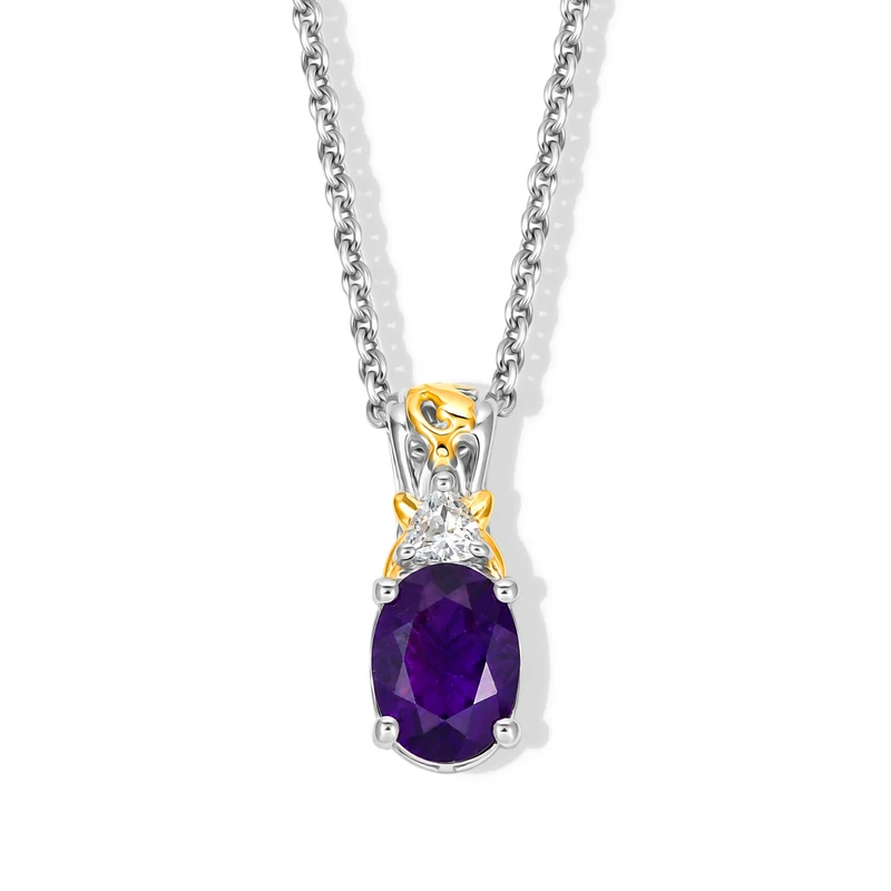 EVER TRUE Citrin Schmuckset ca. 50 cm (Größe 17) ca. 4,33 ct.