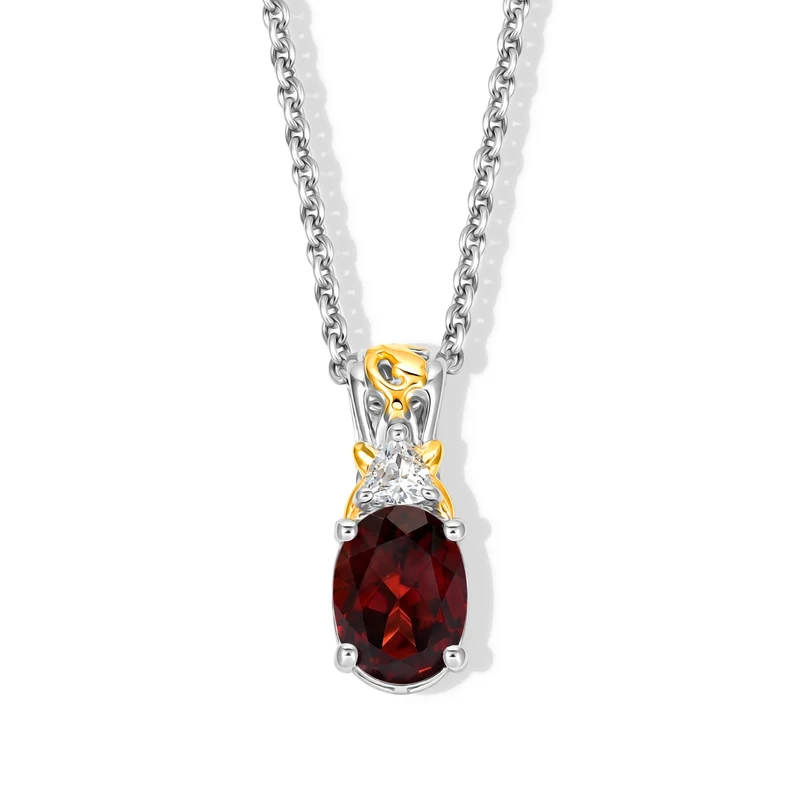 EVER TRUE Citrin Schmuckset ca. 50 cm (Größe 17) ca. 4,33 ct.