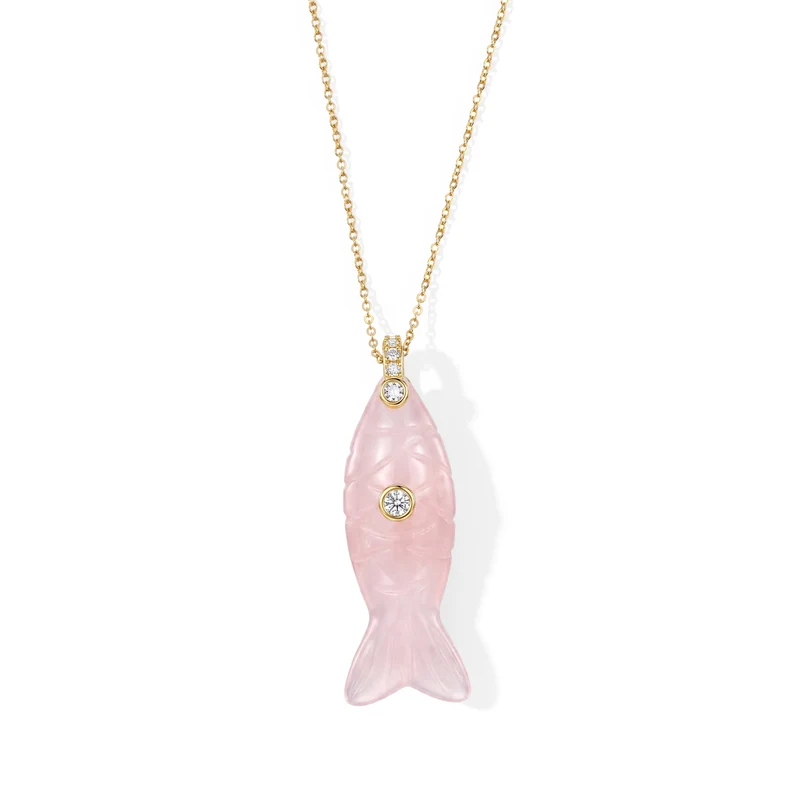 Afrikanischer Amethyst, Weißer Zirkonia Schmuckset ca. 50 cm + 5 cm Extender Nickelfreies Messing Ion-Gelbbeschichtung 50.00 ct