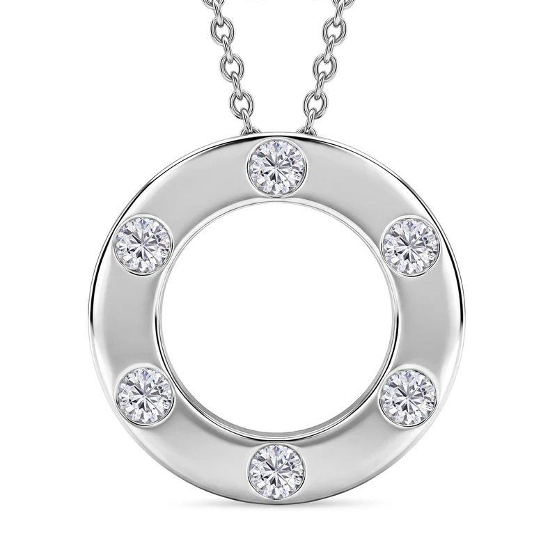 EVER TRUE Moissanit Schmuckset ca. 50 cm ca. 0.63 ct