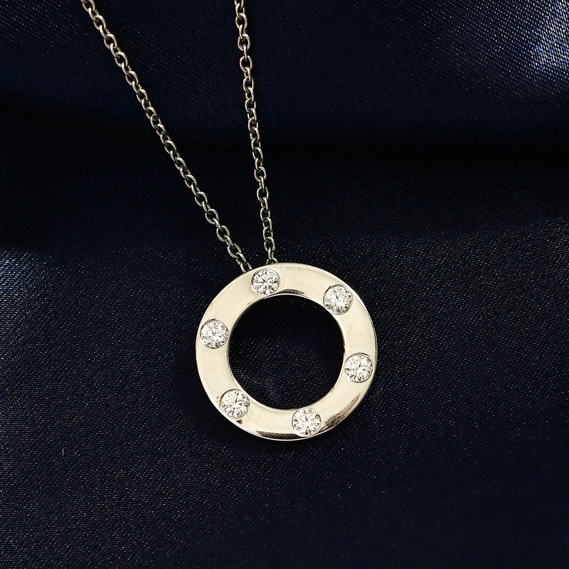 EVER TRUE Moissanit Schmuckset ca. 50 cm ca. 0.63 ct