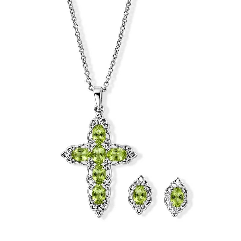 EVER TRUE Himmelblauer Topas Schmuckset ca. 50 cm ca. 4.95 ct