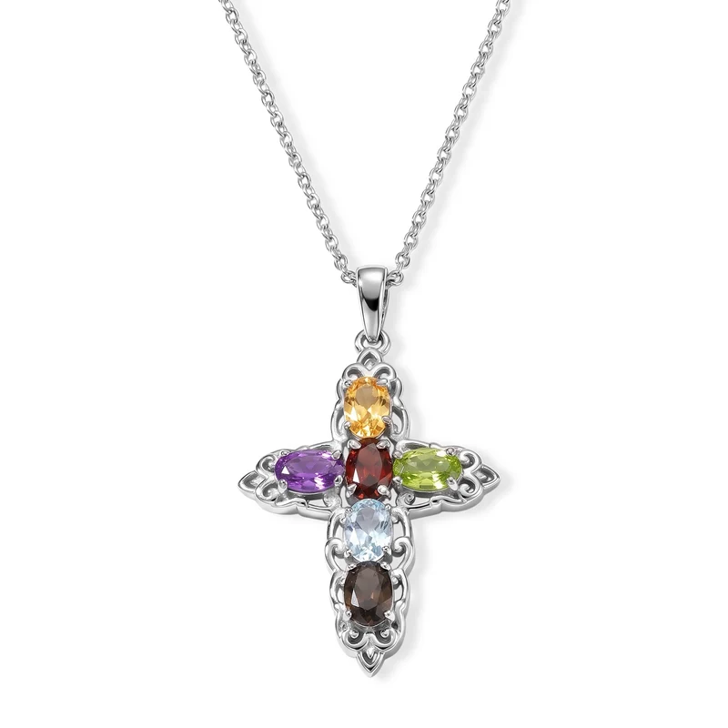 EVER TRUE Himmelblauer Topas Schmuckset ca. 50 cm ca. 4.95 ct
