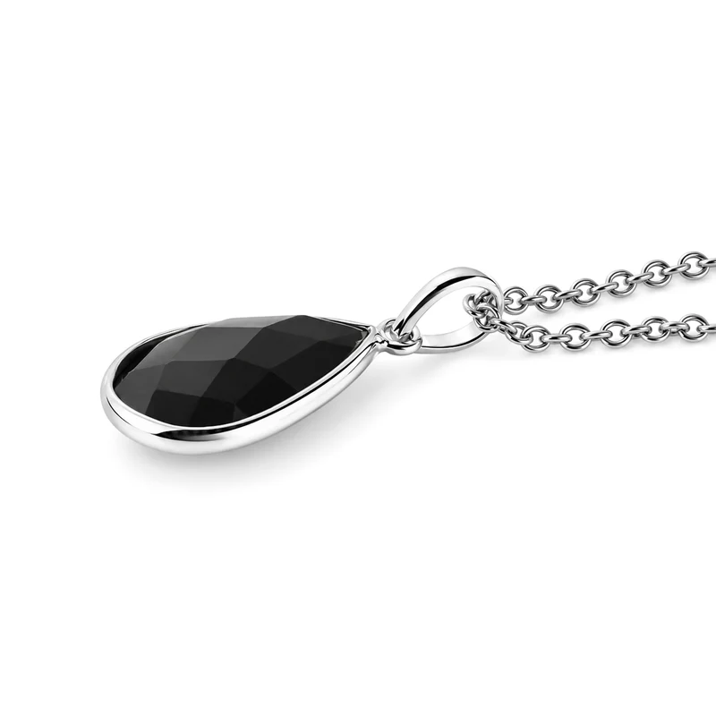 AAA Labradorit Anhänger, 925 Silber, 316L Edelstahl Kette ca. 50 cm ca. 4.82 ct