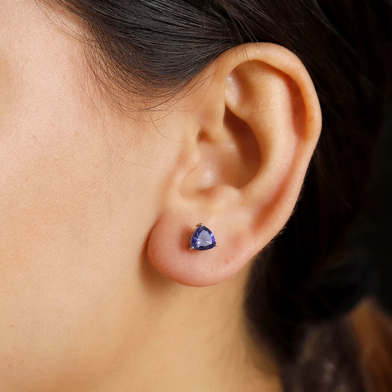 Rhapsody AAAA Tansanit Ohrringe 950 Platin ca. 2,33 ct.