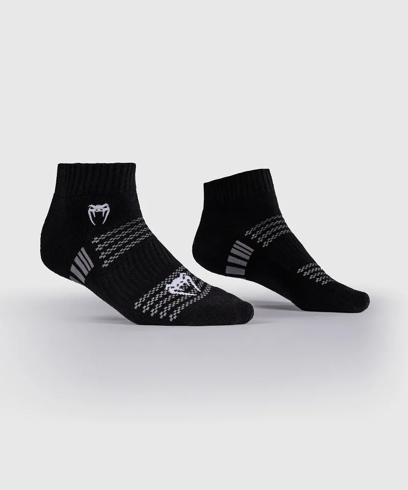 Pack de 3 Paires de Chaussettes Courtes Venum Vector - Noir/Gris